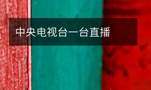 中央电视台一台直播